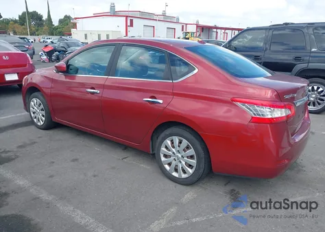 2015 Nissan Sentra Fe+ S/S/Sl/Sr/Sv из США, поврежденный, VIN 3N1AB7AP5FY256526